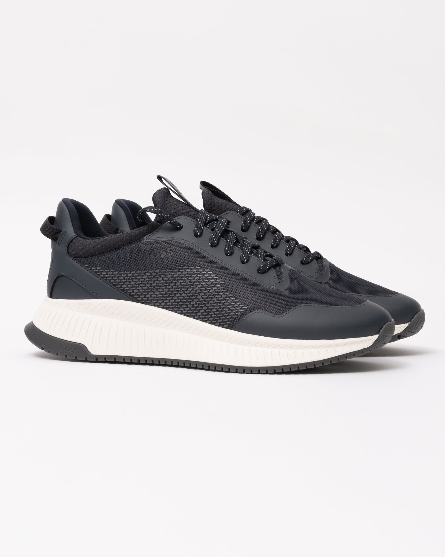 BOSS Orange TTNM EVO_Slon_melthc Mens Trainers - Dark Blue 401