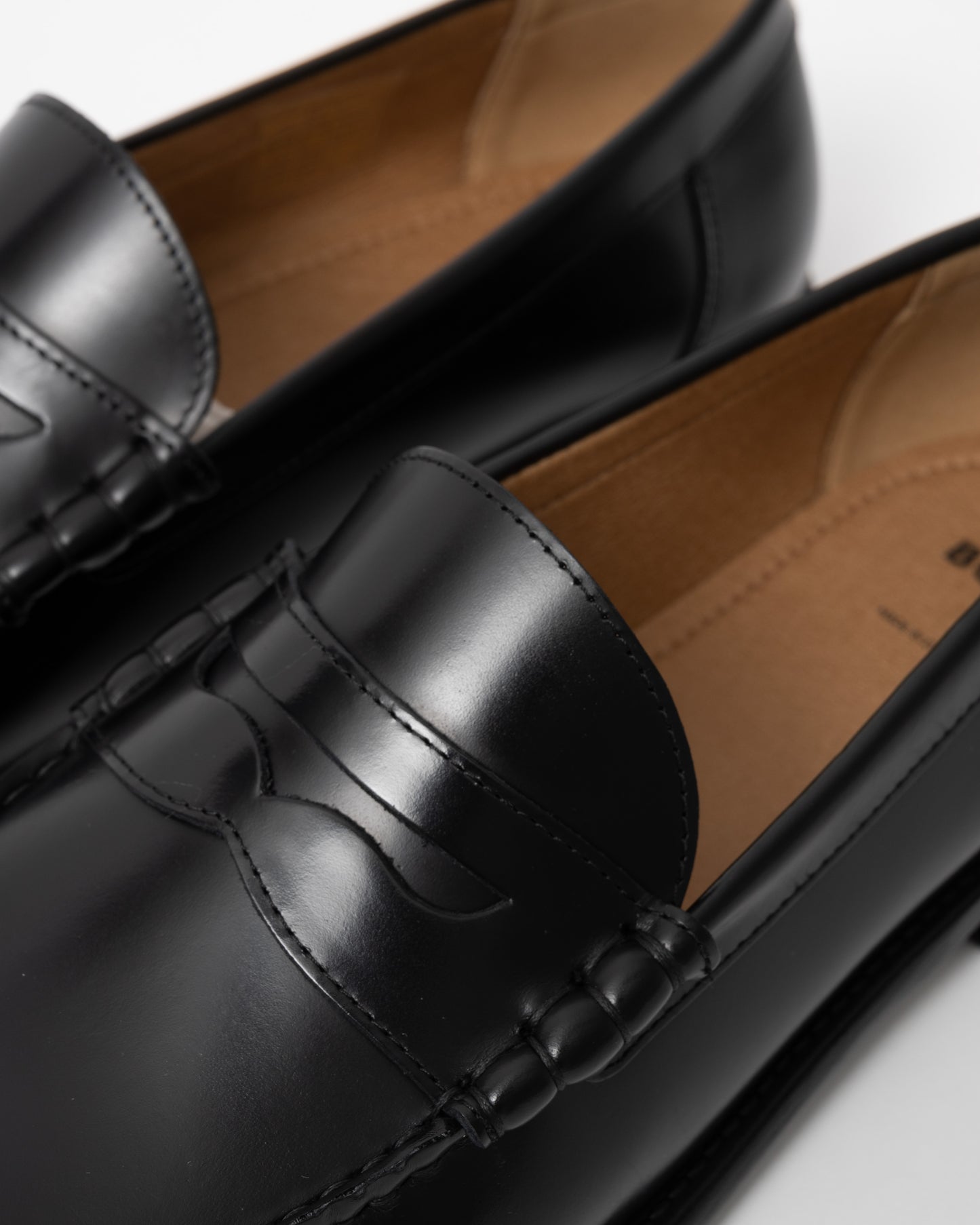 BOSS Orange Tevan Mocc Bo Loafers close up detail