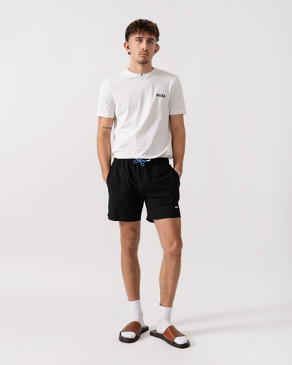 BOSS Orange Tio Mens Swim Shorts - Black 003 full length