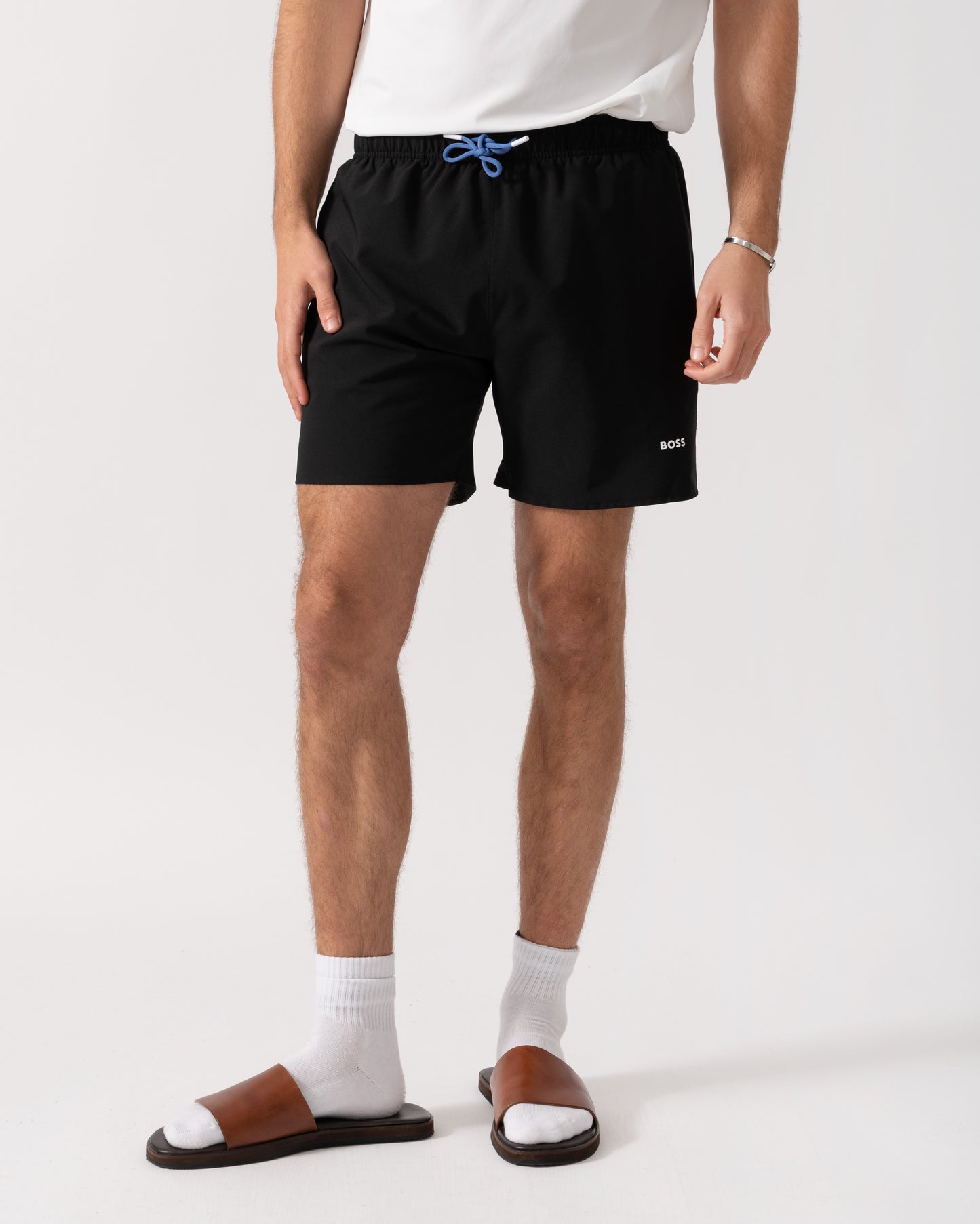 BOSS Orange Tio Mens Swim Shorts - Black 003 main