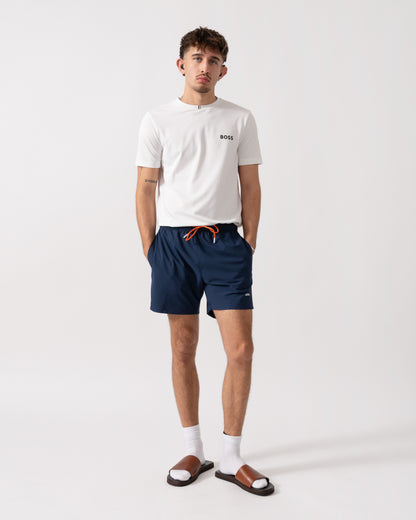 BOSS Orange Tio Mens Swim Shorts - Navy 415 full length