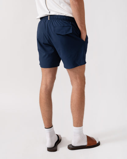 BOSS Orange Tio Mens Swim Shorts - Navy 415 back