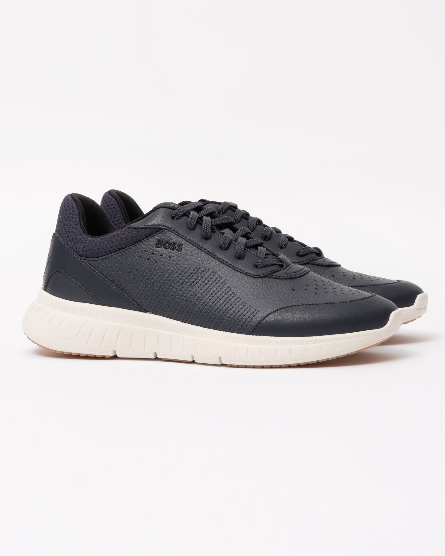 BOSS Orange Titanis_Runn_ltmx Mens Trainers - Navy 410