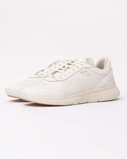 BOSS Orange Titanis_Runn_ltmx Mens Trainers - Open White 110