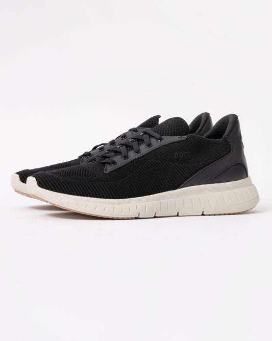 BOSS Orange Titanis_Slon_knwal Mens Trainers - Black 001