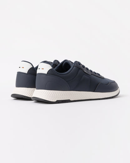 BOSS Orange Titanium Runn Mens Trainers - Dark Blue 404 back
