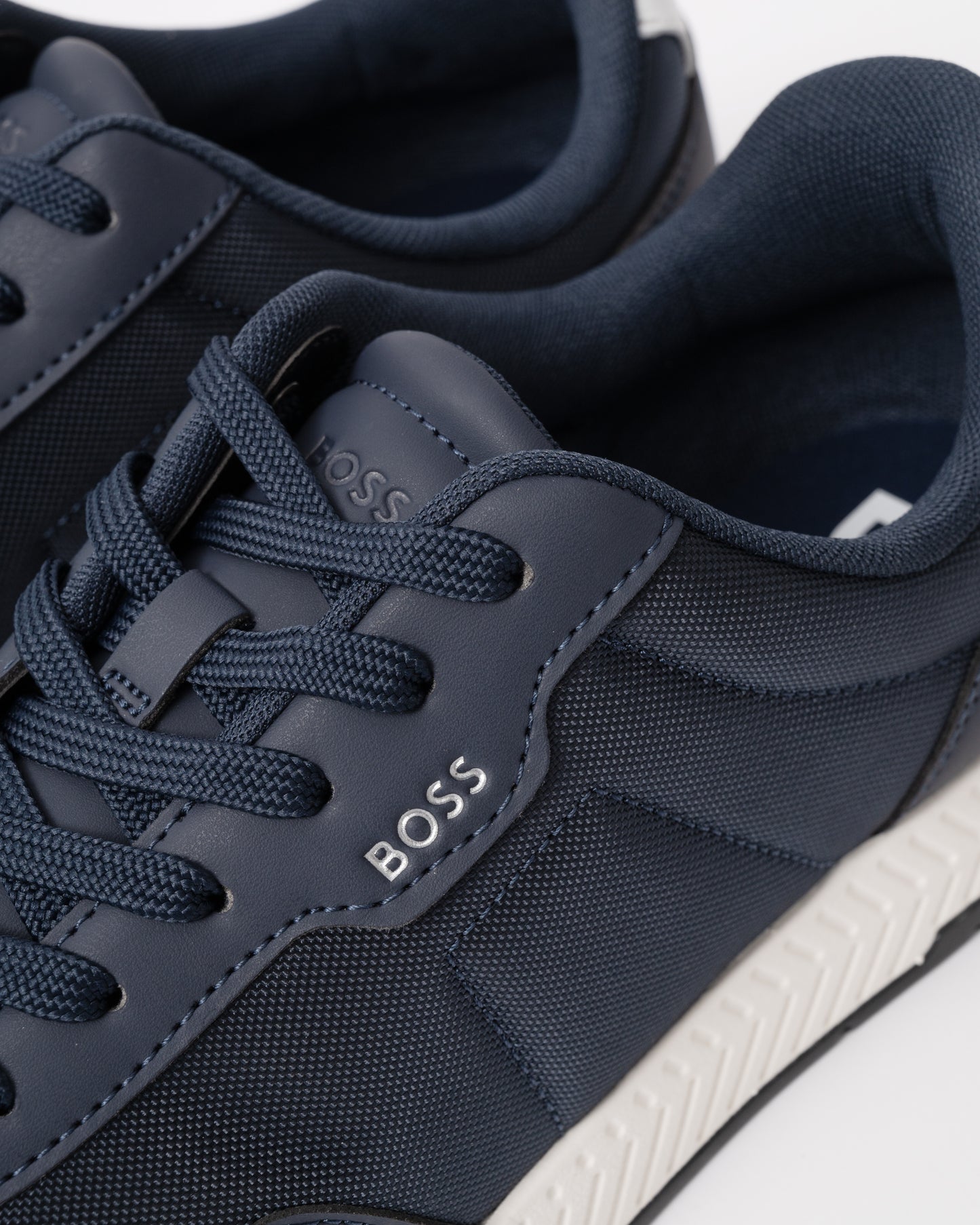 BOSS Orange Titanium Runn Mens Trainers - Dark Blue 404 detail