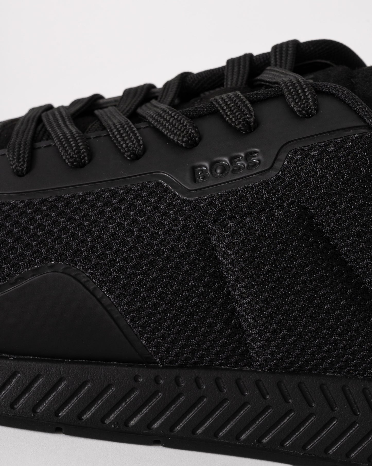 BOSS Orange Titanium Runner Meth Trainers - Black 005