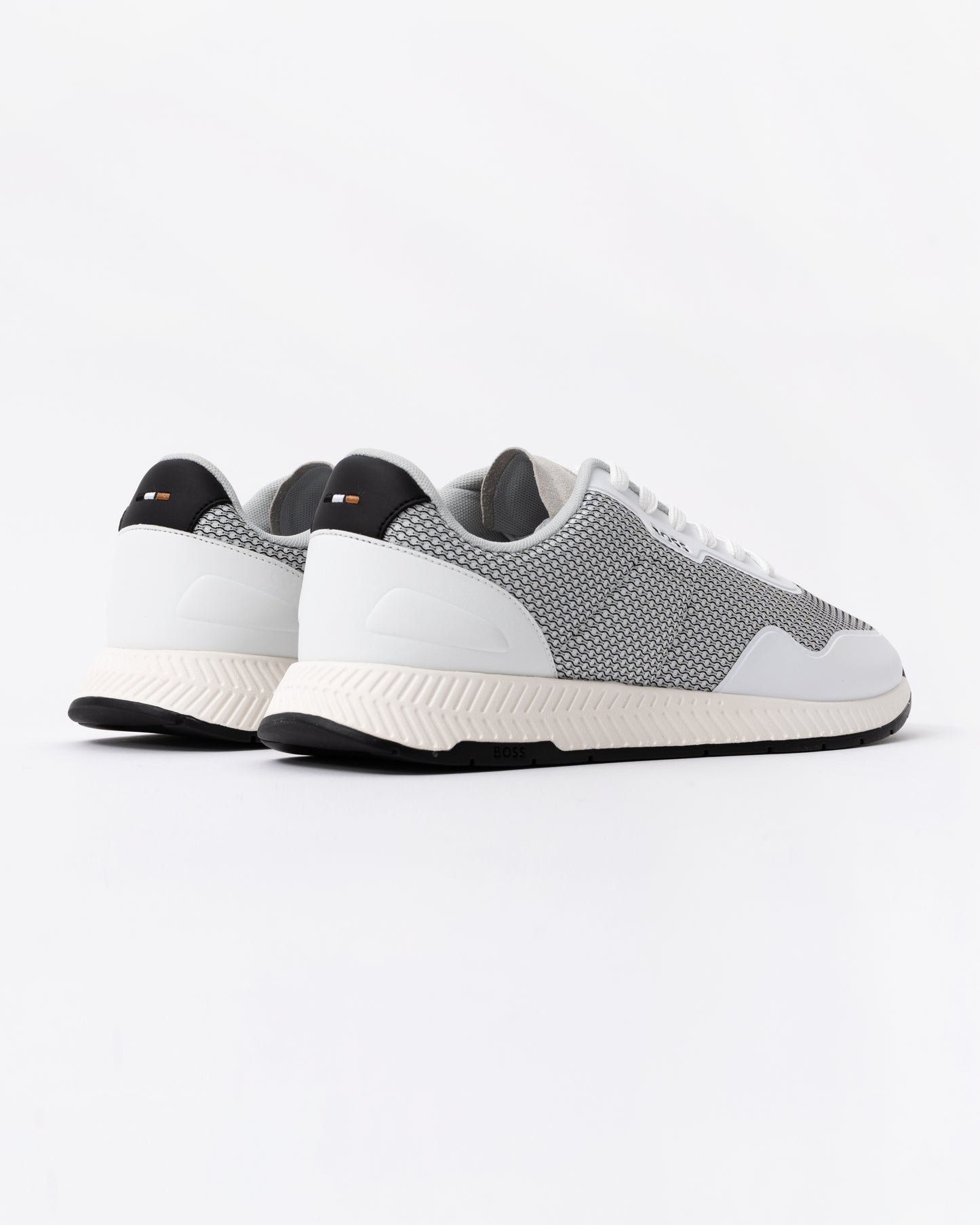 BOSS Orange Mens Titanium Runn Mesh Trainers back