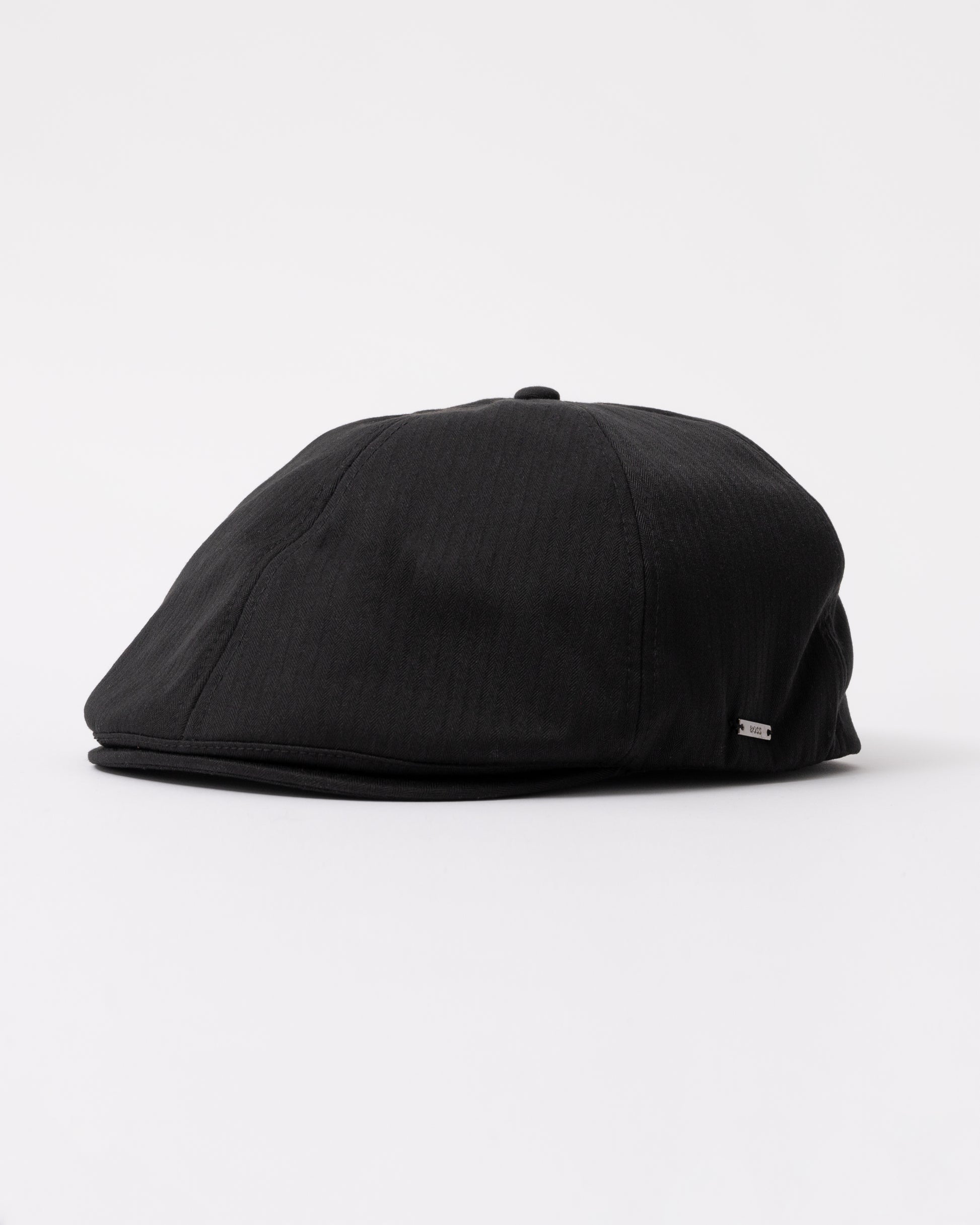 BOSS Orange Mens Trystan Flat Cap - Black 001 main