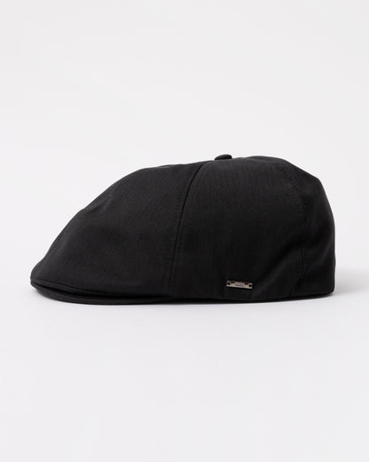 BOSS Orange Mens Trystan Flat Cap - Black 001 side
