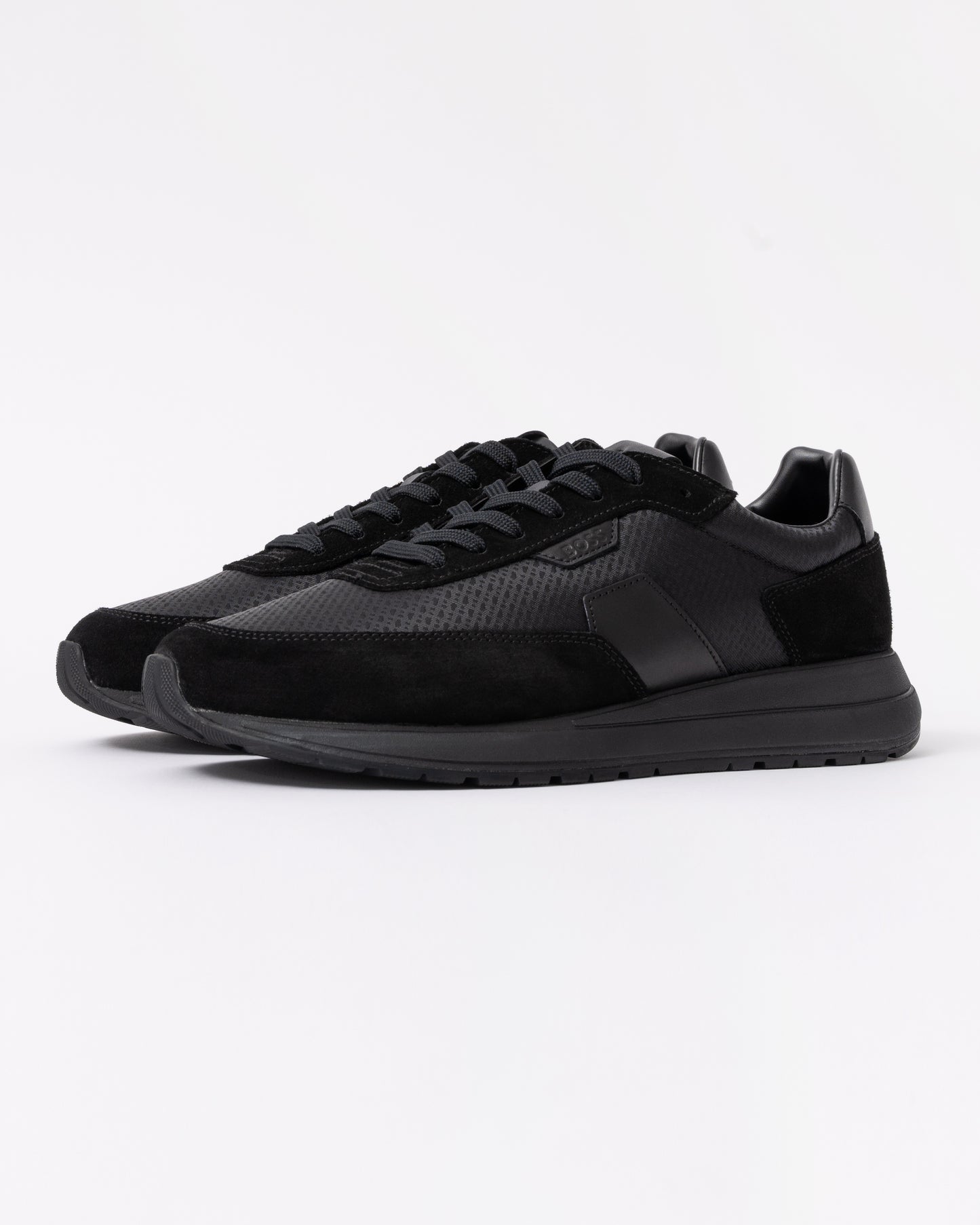 BOSS Orange Mens Vinston Trainers - Black 005 | CHO | Designer Mens Trainers