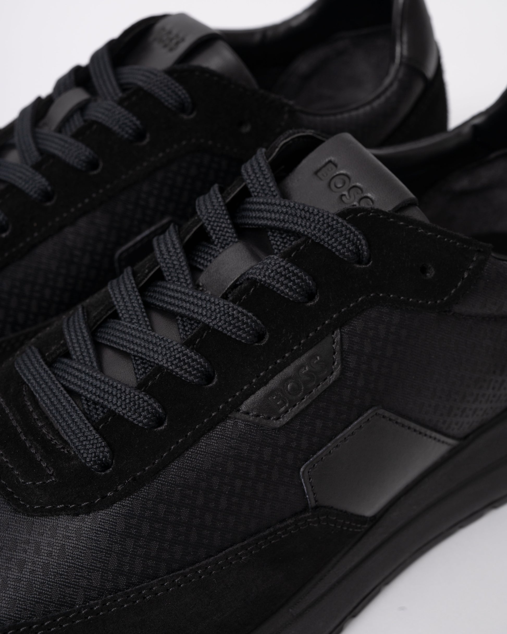 BOSS Orange Mens Vinston Trainers - Black 005 | CHO | Designer Mens Trainers