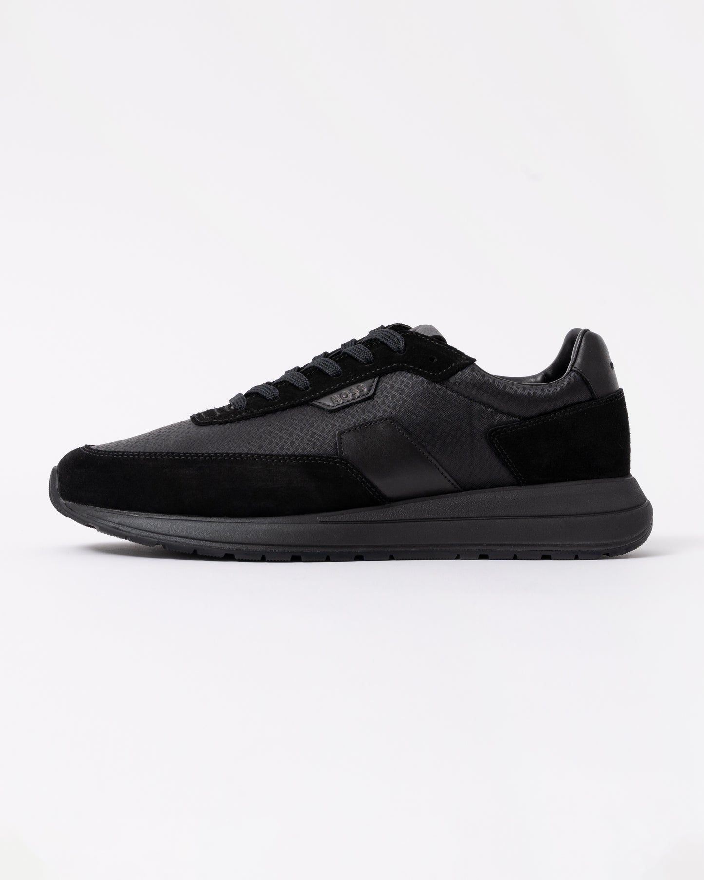 BOSS Orange Mens Vinston Trainers - Black 005 | CHO | Designer Mens Trainers