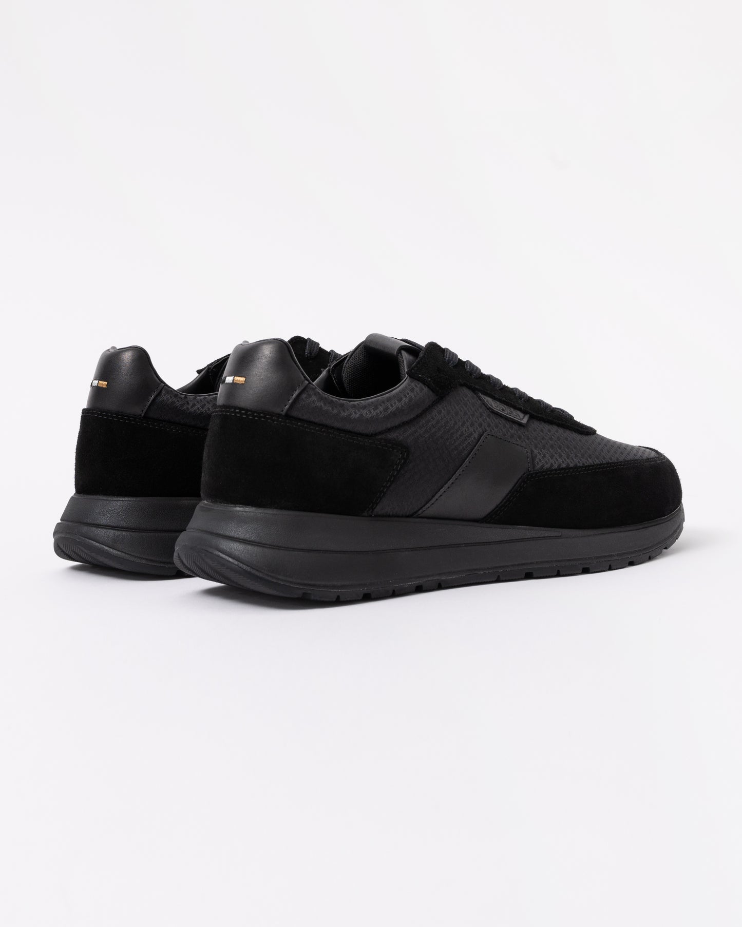 BOSS Orange Mens Vinston Trainers - Black 005 | CHO | Designer Mens Trainers