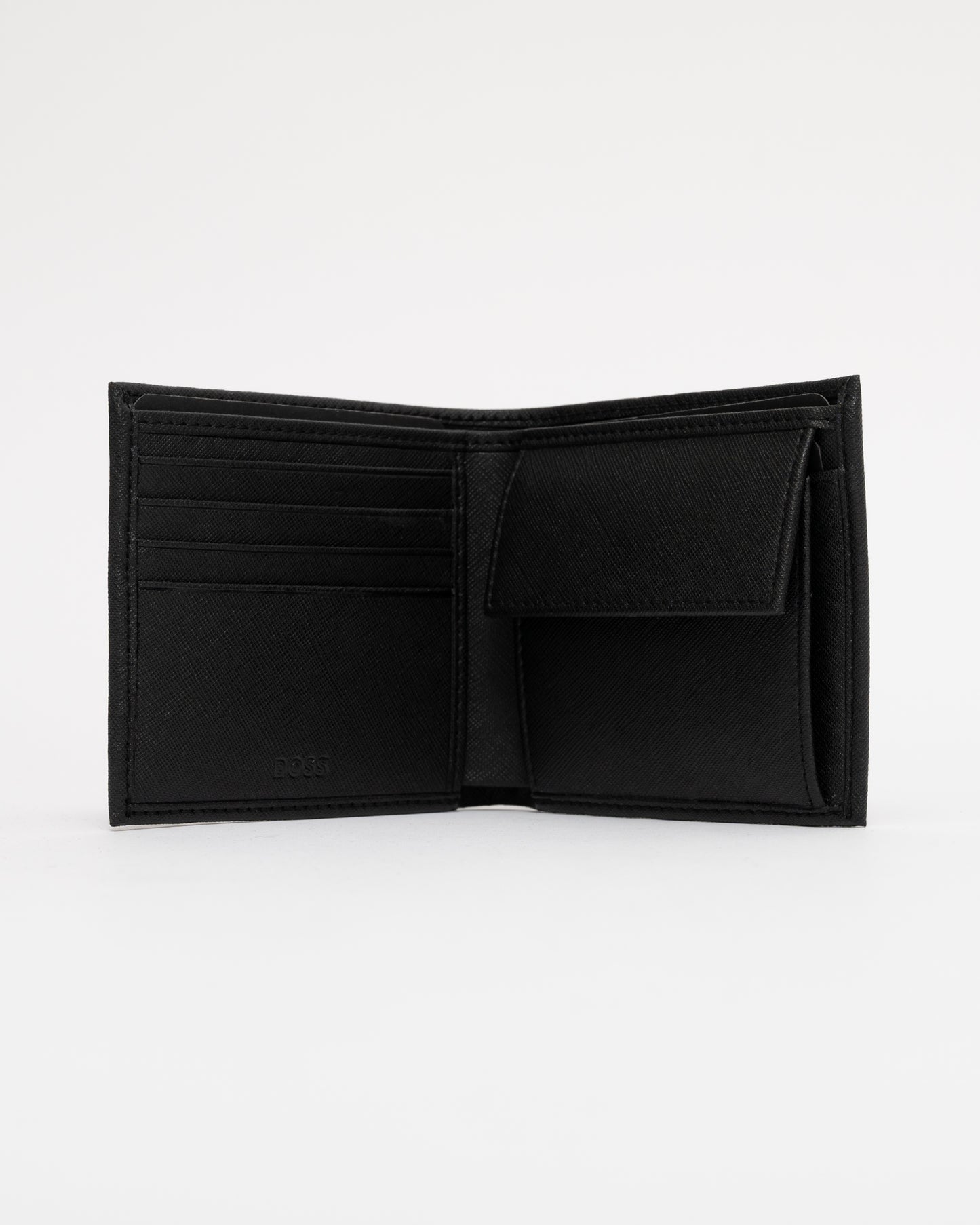 BOSS Orange Wallet and Keyring Gift Set Inside wallet