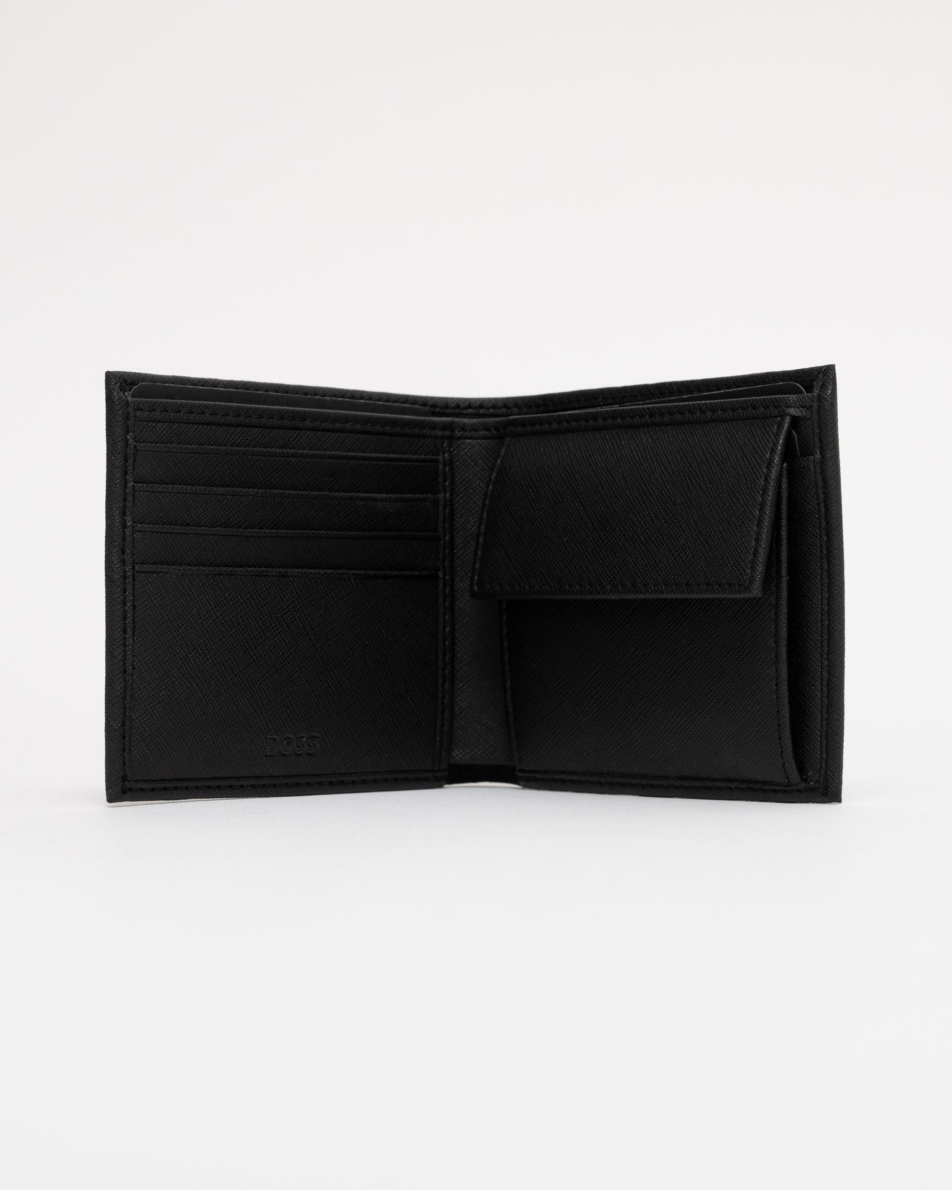 BOSS Orange Wallet and Keyring Gift Set Inside wallet