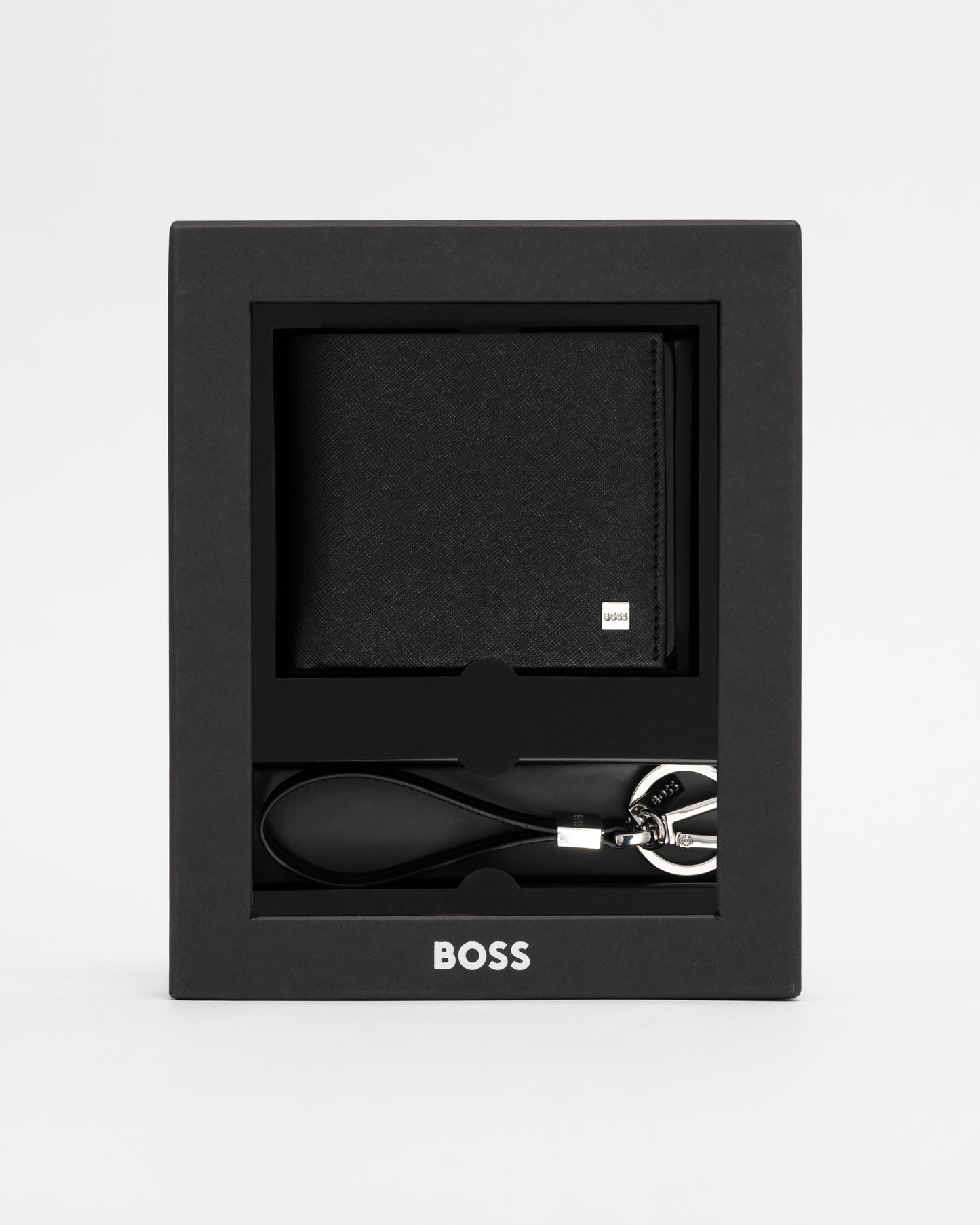 BOSS Orange Wallet and Keyring Gift Set Box Set