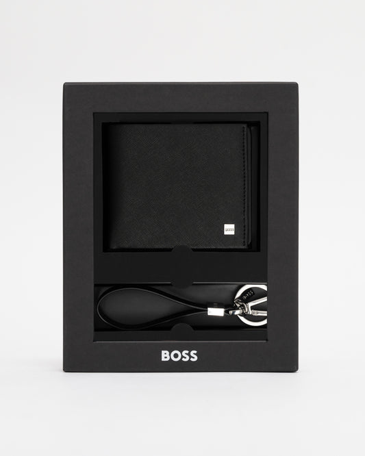 BOSS Orange Wallet and Keyring Gift Set Box Set