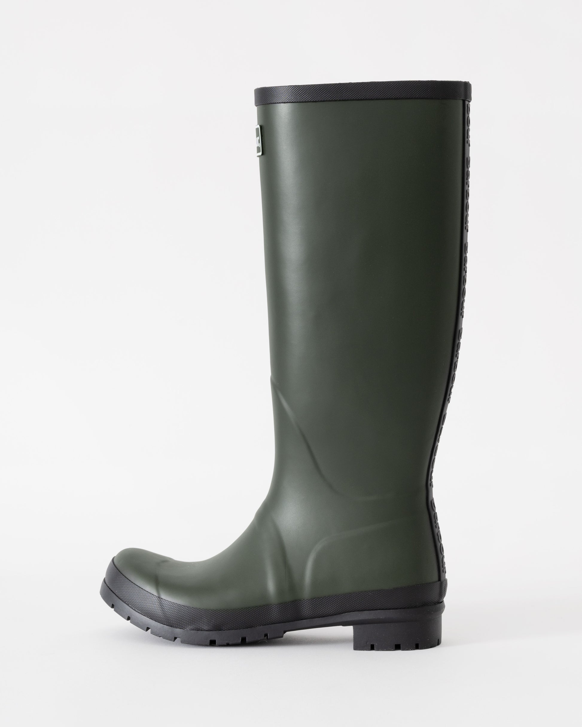 Barbour Abbey Womens Wellingtons in Olive