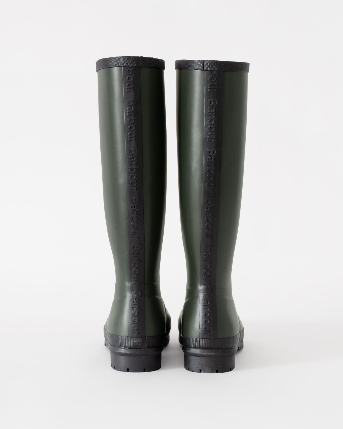 Barbour Abbey Womens Wellingtons in Olive