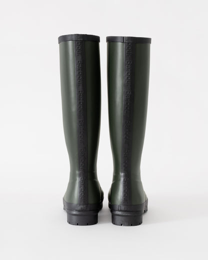 Barbour Abbey Womens Wellingtons in Olive