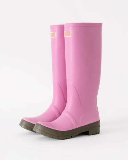 Barbour Abbey Womens Wellingtons - Pink