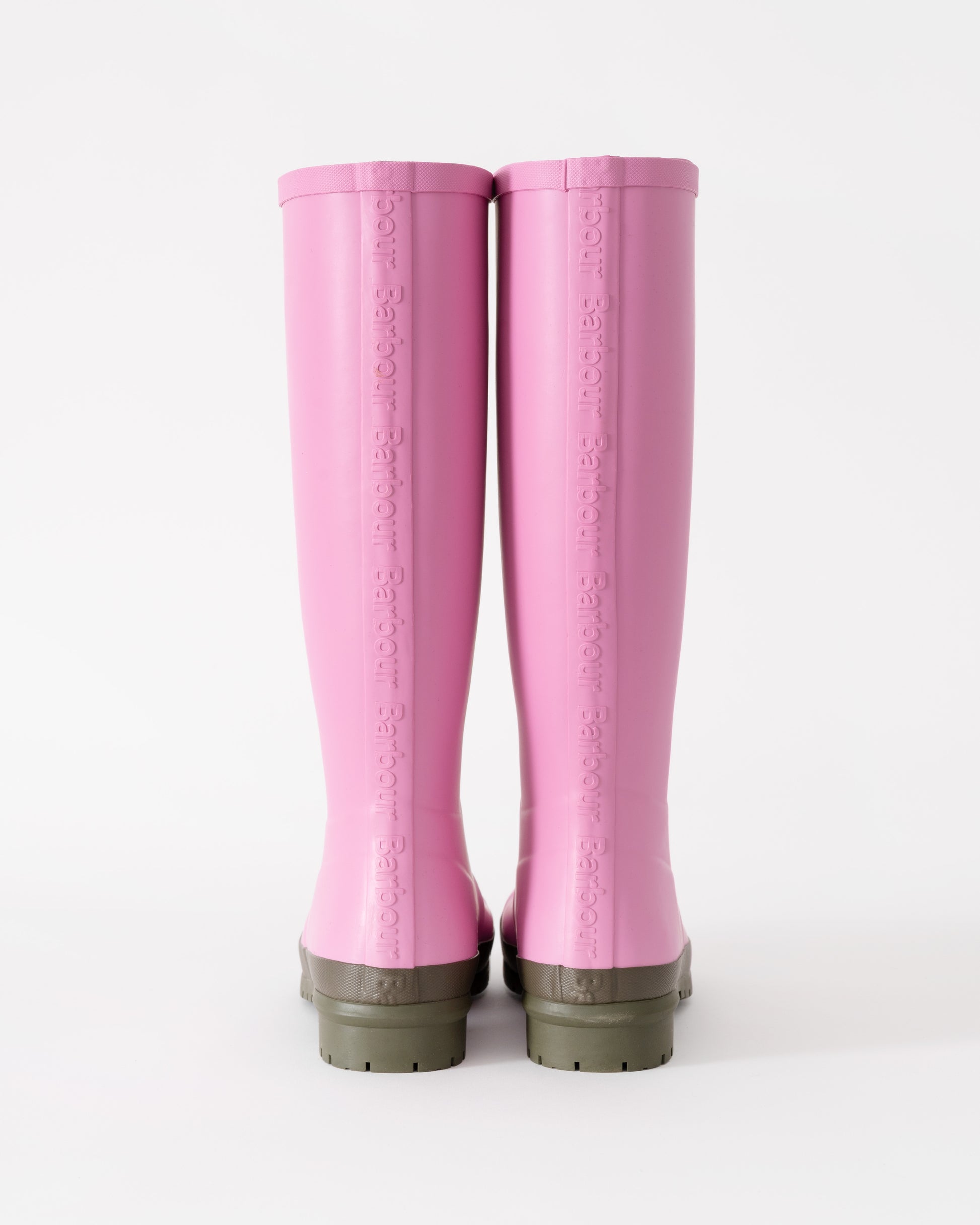 Barbour Abbey Womens Wellingtons - Pink