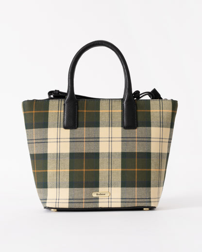Barbour Birch Womens Tartan Tote Bag- Ancient Tartan