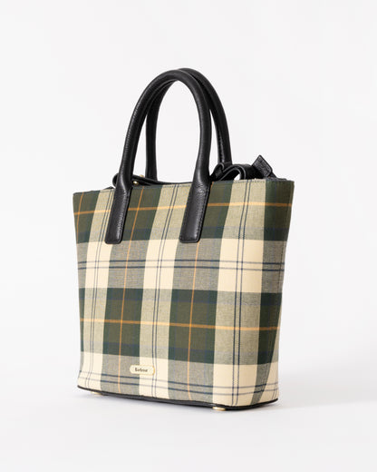 Barbour Birch Womens Tartan Tote Bag- Ancient Tartan