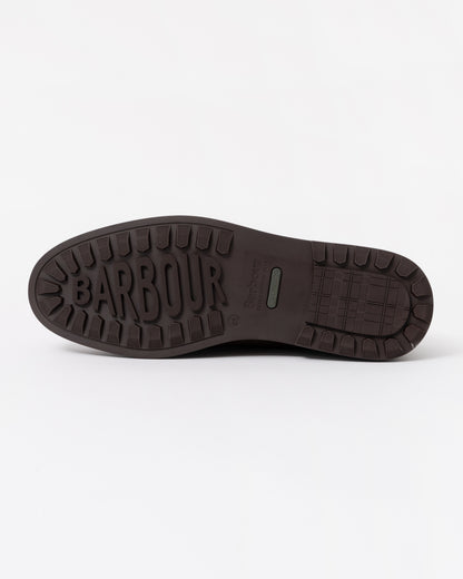 Barbour Carthy Mens Derby Shoes - Dark Brown sole