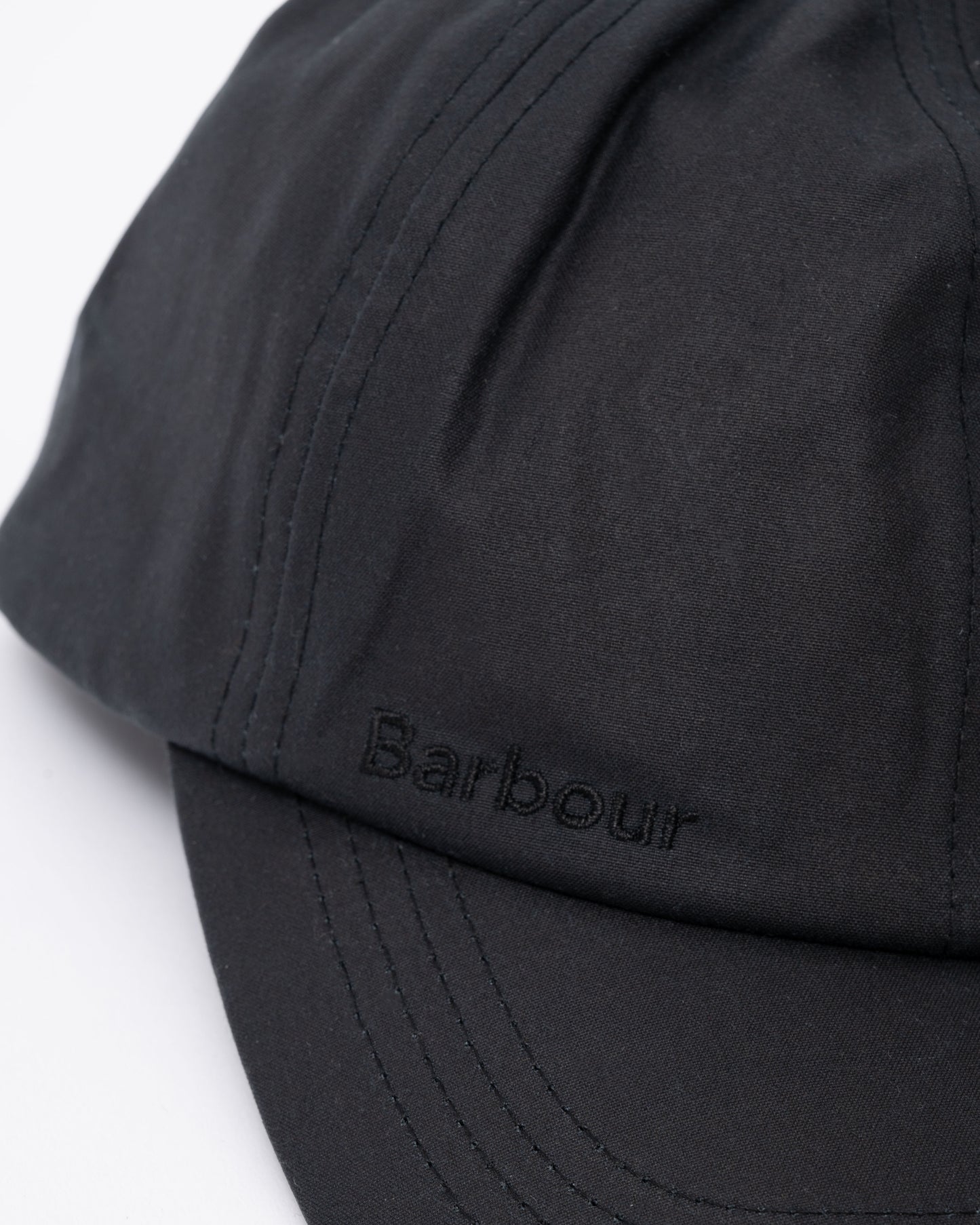 Barbour Mens Wax Sports Cap in Black