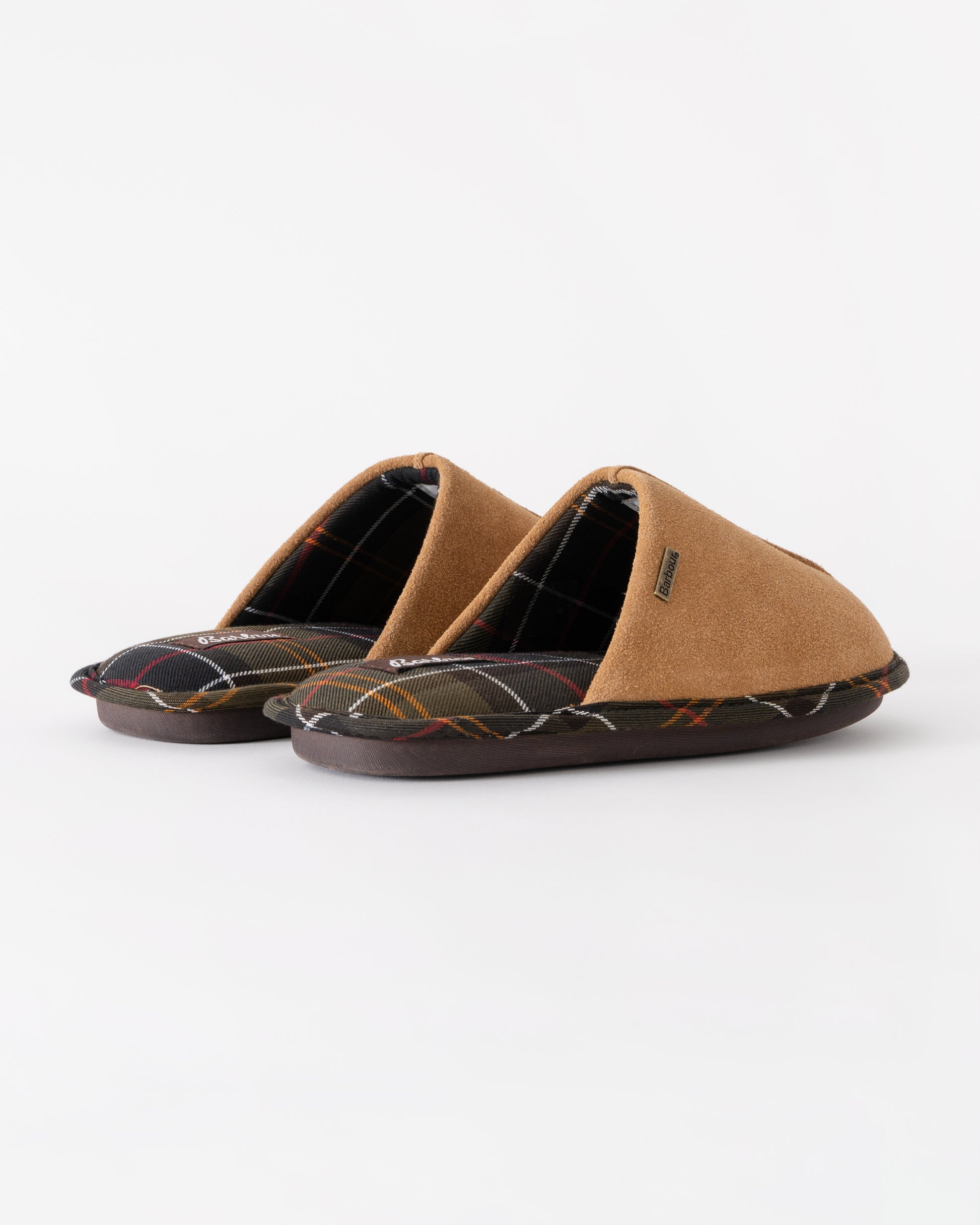 Barbour Simone Womens Slippers in Chestnut