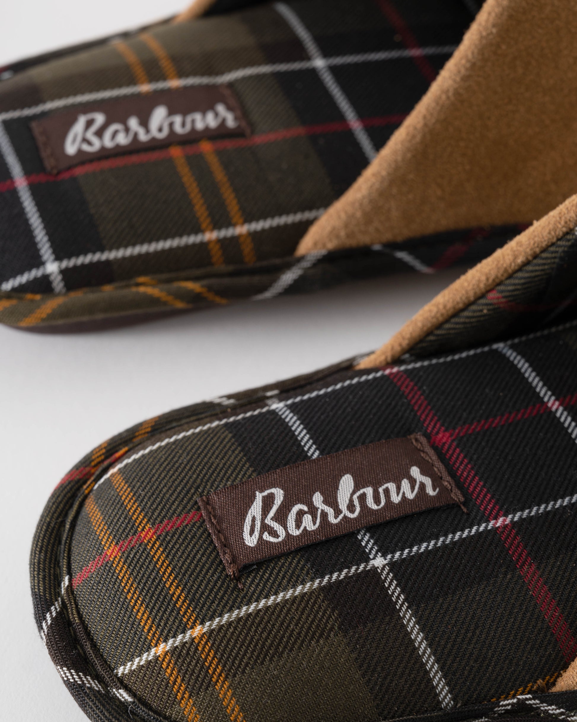 Barbour Simone Womens Slippers in Chestnut