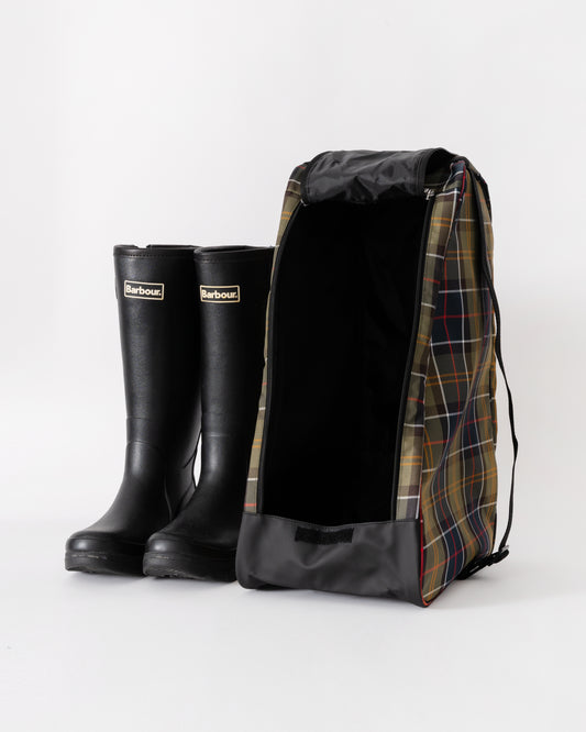 Barbour Tartan Wellington Boot Bag - Classic Tartan