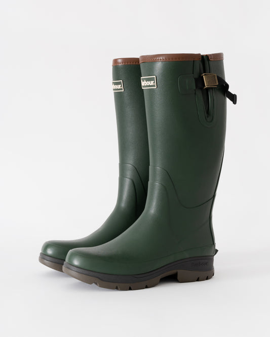 Barbour Tempest Mens Wellingtons in Olive
