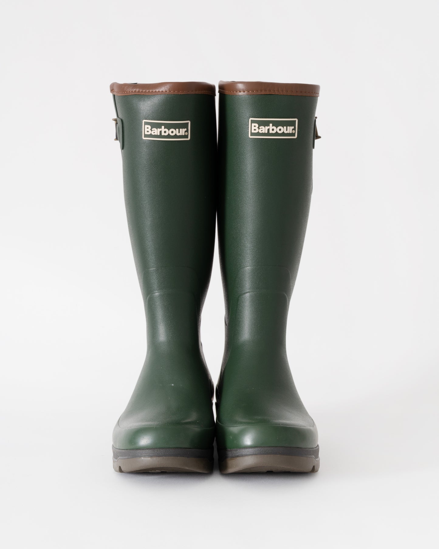Barbour Tempest Mens Wellingtons in Olive