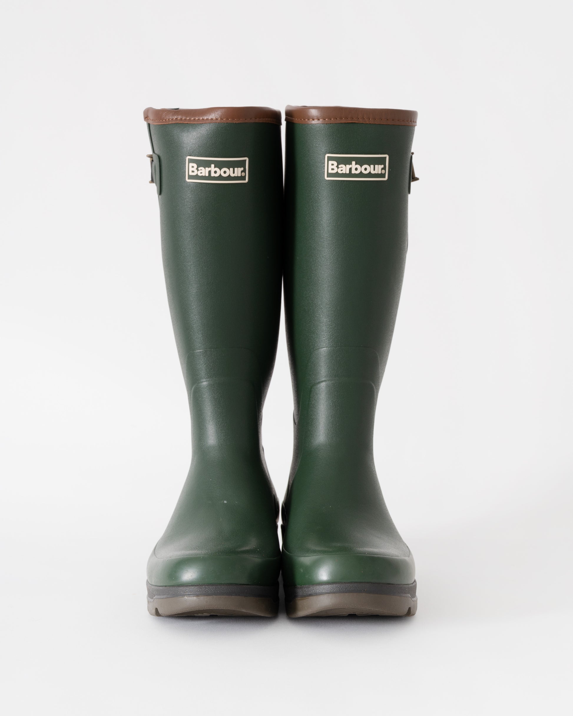 Barbour Tempest Mens Wellingtons in Olive