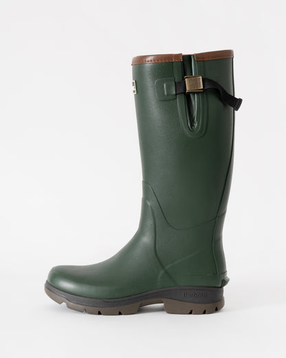 Barbour Tempest Mens Wellingtons in Olive