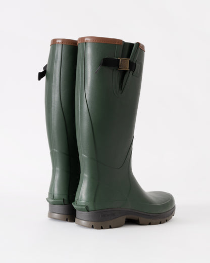 Barbour Tempest Mens Wellingtons in Olive