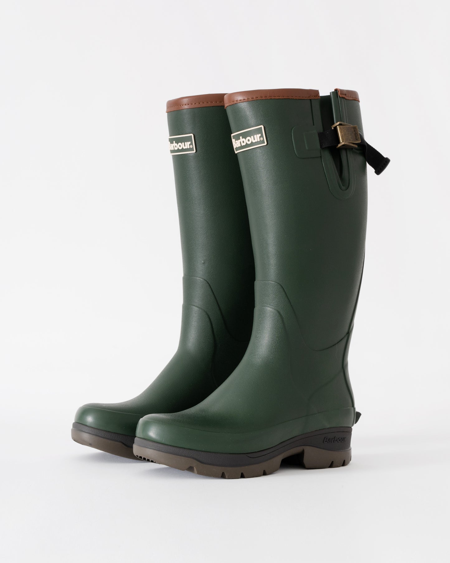 Barbour Womens Tempest Tall Welly in olive