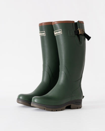 Barbour Womens Tempest Tall Welly in olive