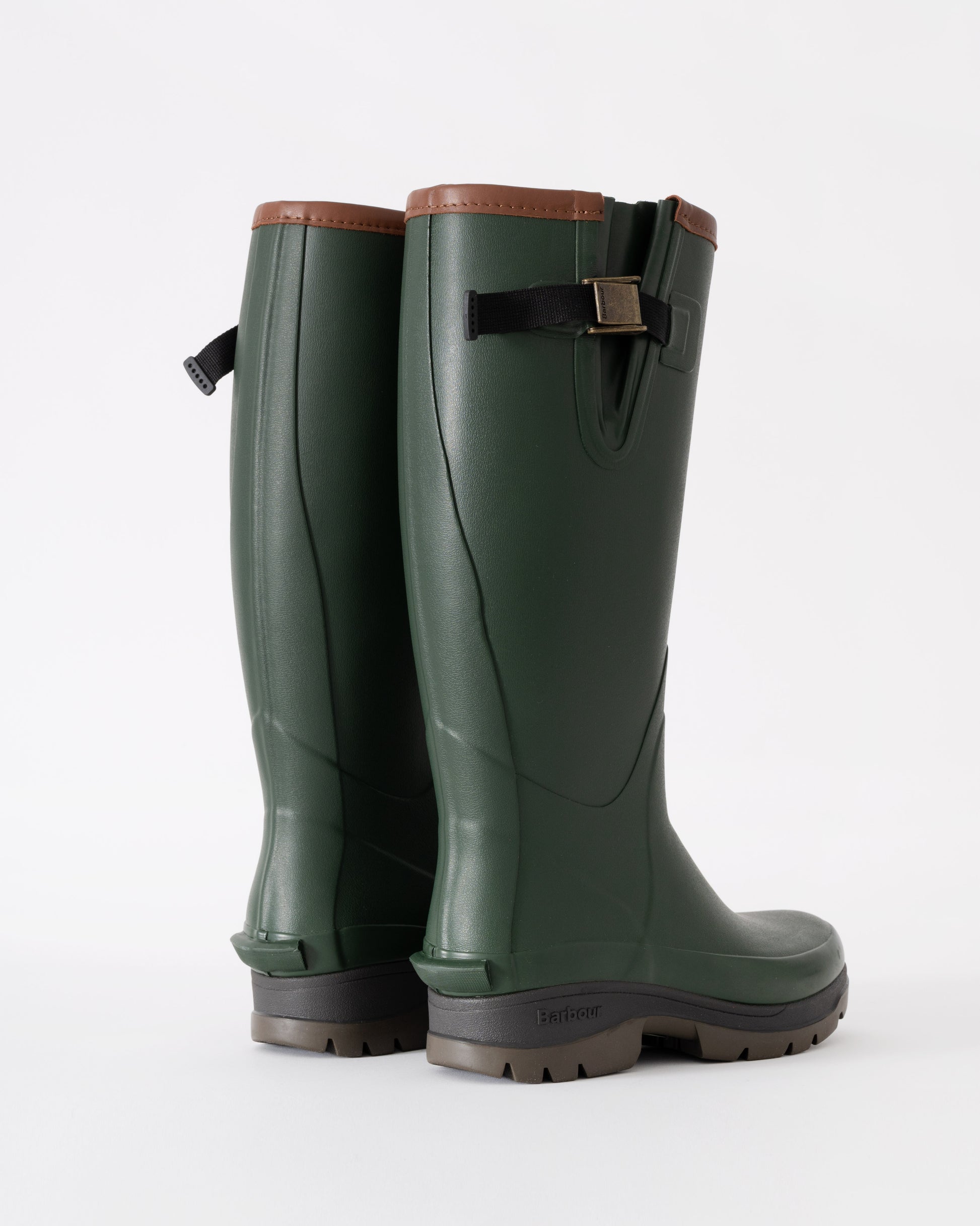 Barbour Womens Tempest Tall Welly in olive