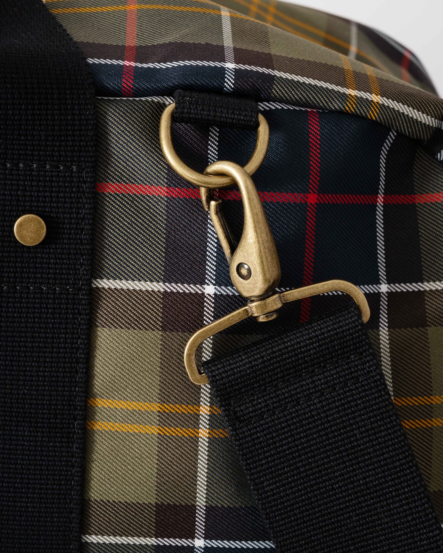 Barbour Torridon Unisex Tartan Holdall - Classic Tartan/Black - CHO - Designer Unisex Duffel Bags