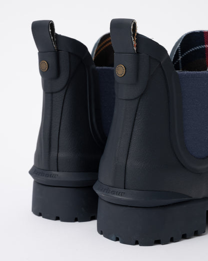 Barbour Wilton Womens Wellingtons in Navy