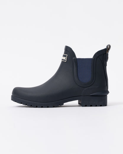 Barbour Wilton Womens Wellingtons in Navy