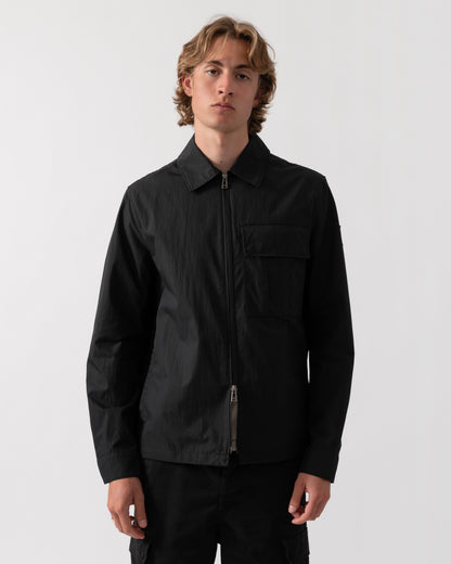 Belstaff Cargo Mens Overshirt - Black