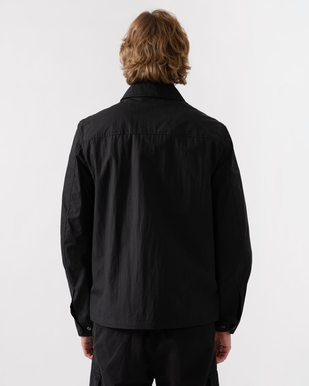 Belstaff Cargo Mens Overshirt - Black