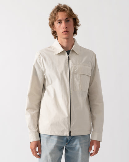 Belstaff Cargo Mens Overshirt - Silver Birch | CHO | Designer Mens Overshirts