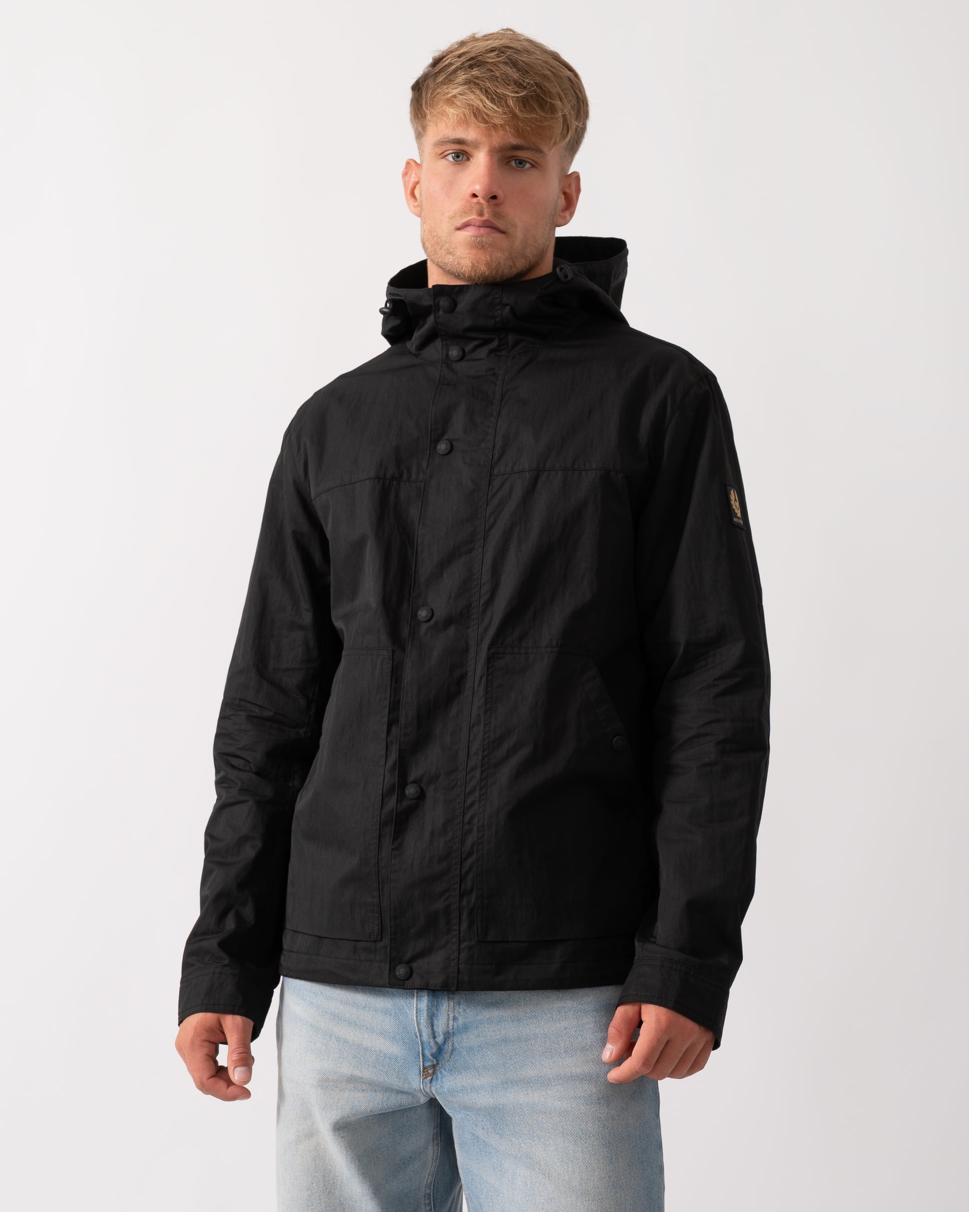 Belstaff Cover Mens Jacket - Black - CHO - Designer Mens Coats & Jackets